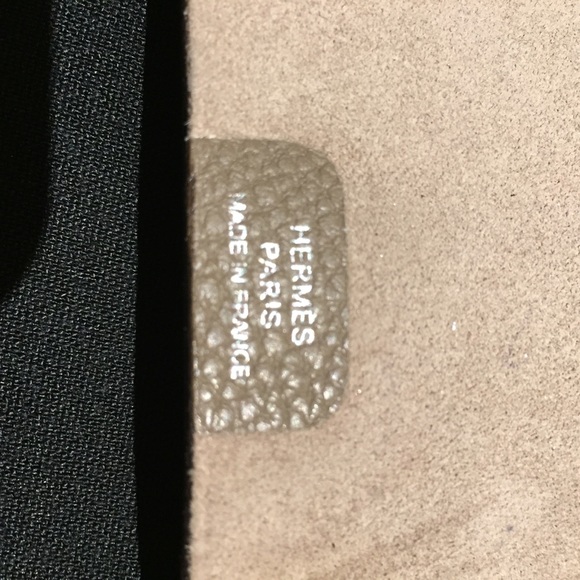 authentic HERMÈS taupe epsom Ulyssees NOTEBOOK COVER - Picture 2 of 7